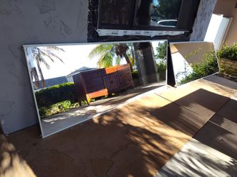 Free Free!!! Closet Mirror doors 93 1/2"× 36  1/4 "