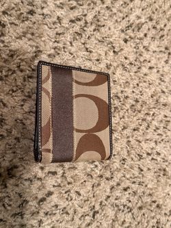 Authentic Mens Coach Wallet