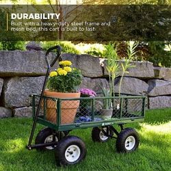 Gorilla Carts Steel Garden Cart (Disassembled)
