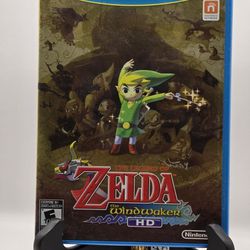 The Legend of Zelda: The Wind Waker HD (WII U 2013) Gold Holo Cover - NEW SEALED