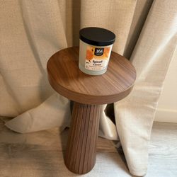 Flutted Accent Table