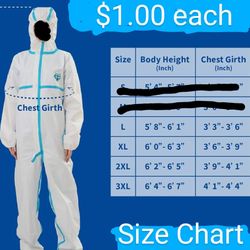 Tyvek Material Suit - Hazmat - Construction - Industry - Health And Lab Facilities - Coveralls 