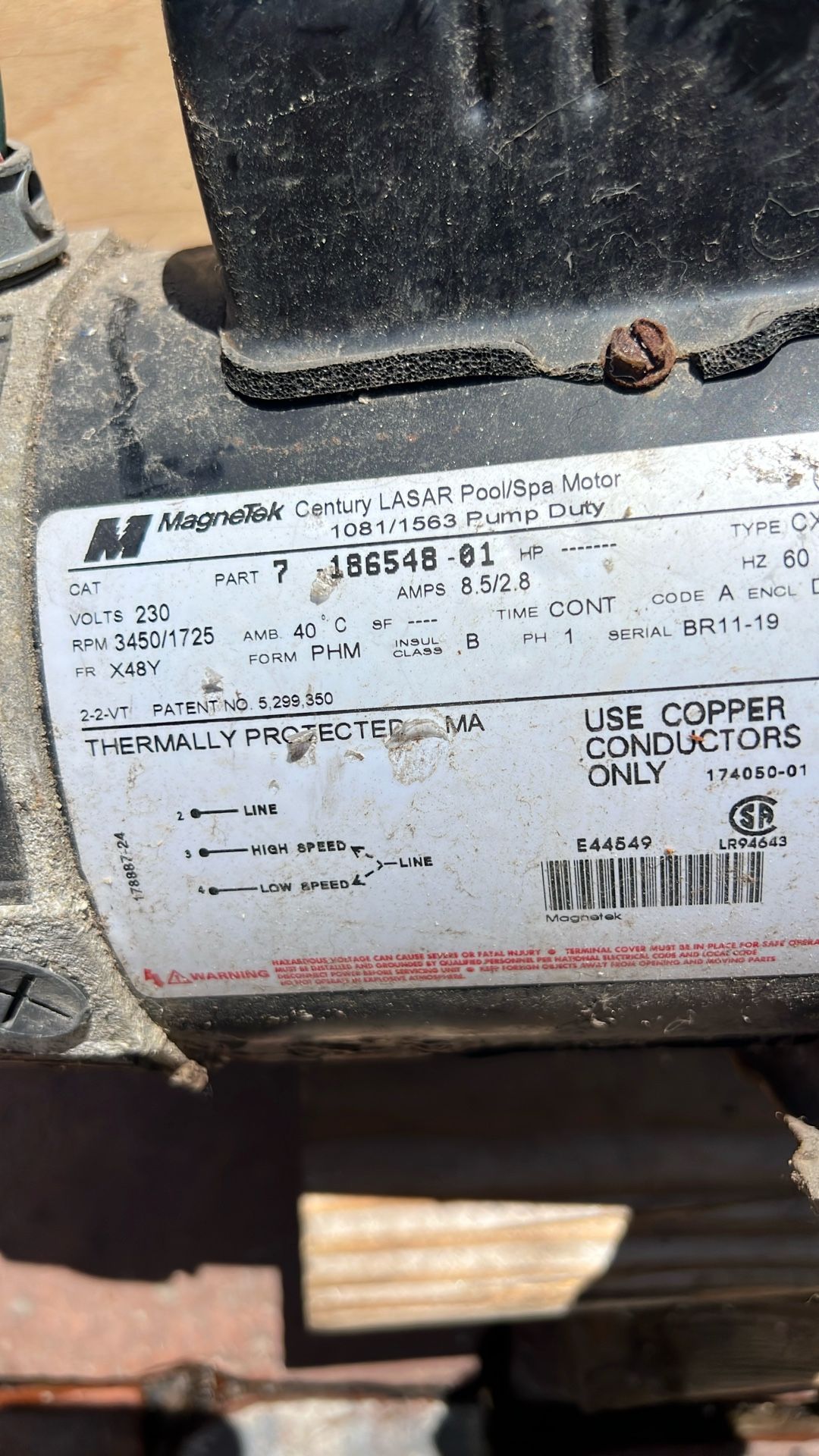 Spa/Pool Motor & Pump Works Good $150