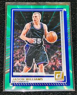 Jason Williams Green Laser Holo Parallel 2025-26