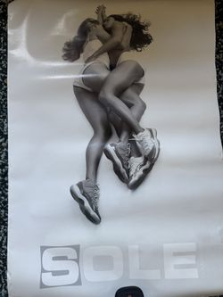 Vintage Sole Collector Magazine Air Jordan XI Poster