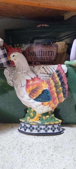 1998 Vintage CBK Rooster / Chicken Wall Hanging Decor 