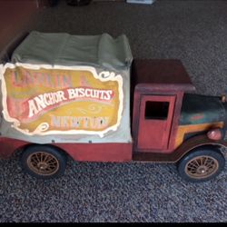 1940’s/50’s Larkin & NEWTON Anchor "BISCUITS" Wood Truck