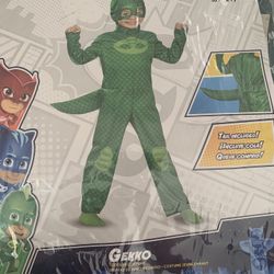Halloween Pj Mask Gekko Muscle Costume 