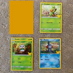McDonalds x Pokemon - Lot Of Various Holographic Cards - Mint Condition!