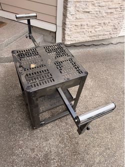 Multi-Purpose Rolling Planer and Miter Saw Tool Stand with Extension Rollers