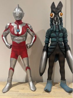 Ultraman & Alien Baltan Giant Sofubi Figures – 60cm (23.6”)