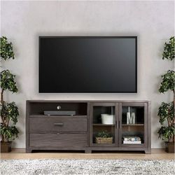 Wood TV Stand with Storage