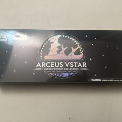 Pokemon Arceus VSTAR Ultra Premium Collection Gamestop Exclusive NEW Sealed SELL/TRADE
