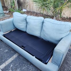 Sleeper Sofa And Matching Loveseat 