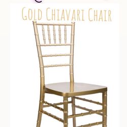 Gold Chiavari Chairs