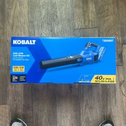Kobalt Gen4 40-volt 520-CFM 120-MPH Battery Handheld Leaf Blower 4.0 Ah