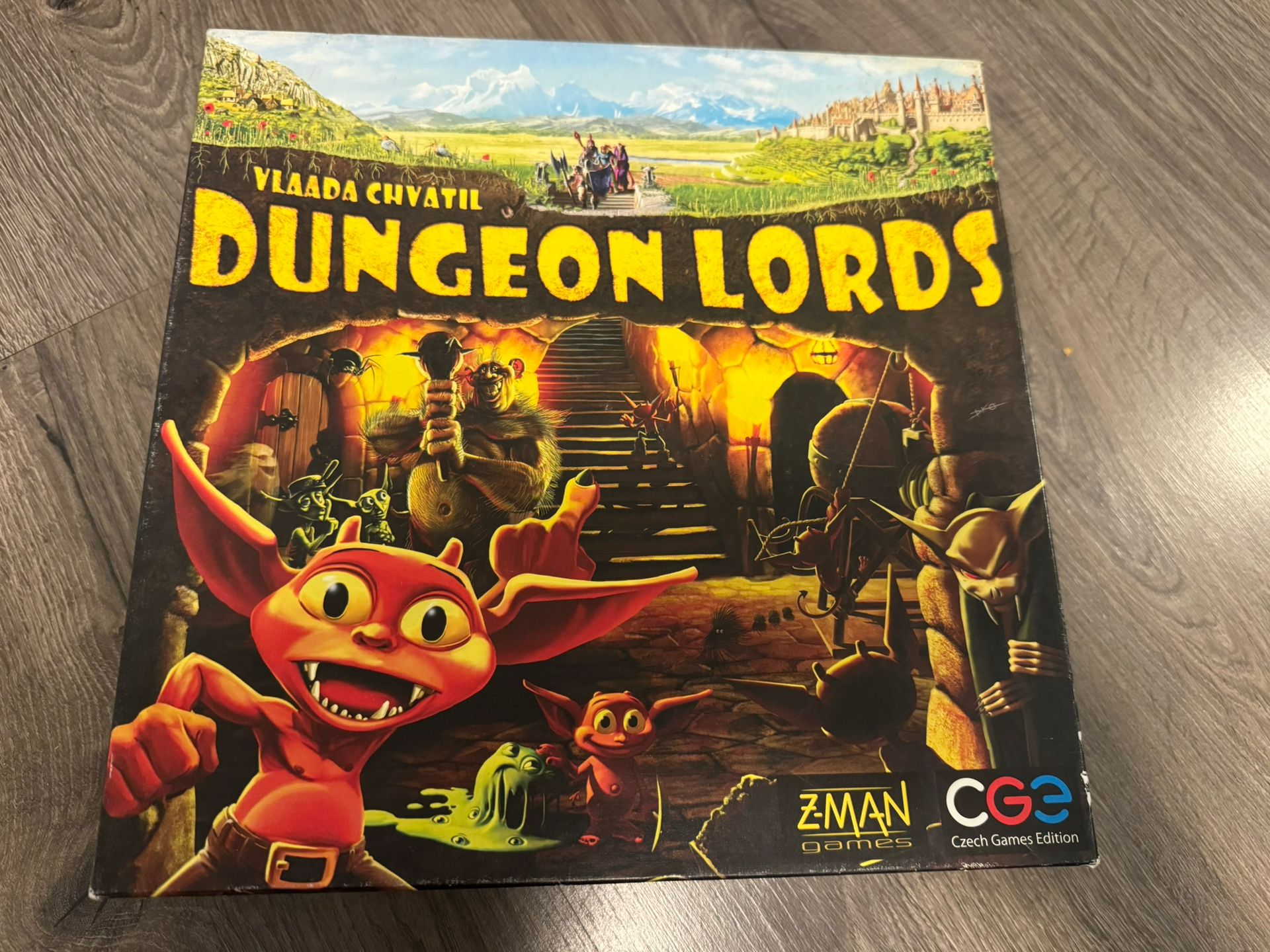 Dungeon Lords Board Game