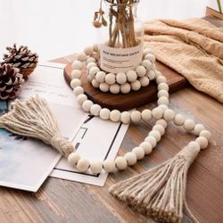 New Farmhouse Wooden Beads