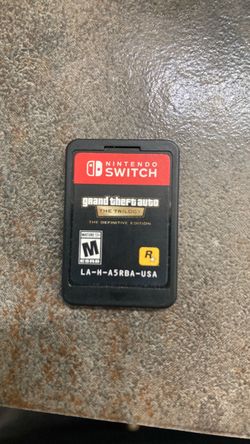 GTA Trilogy Definitive Edition Nintendo Switch