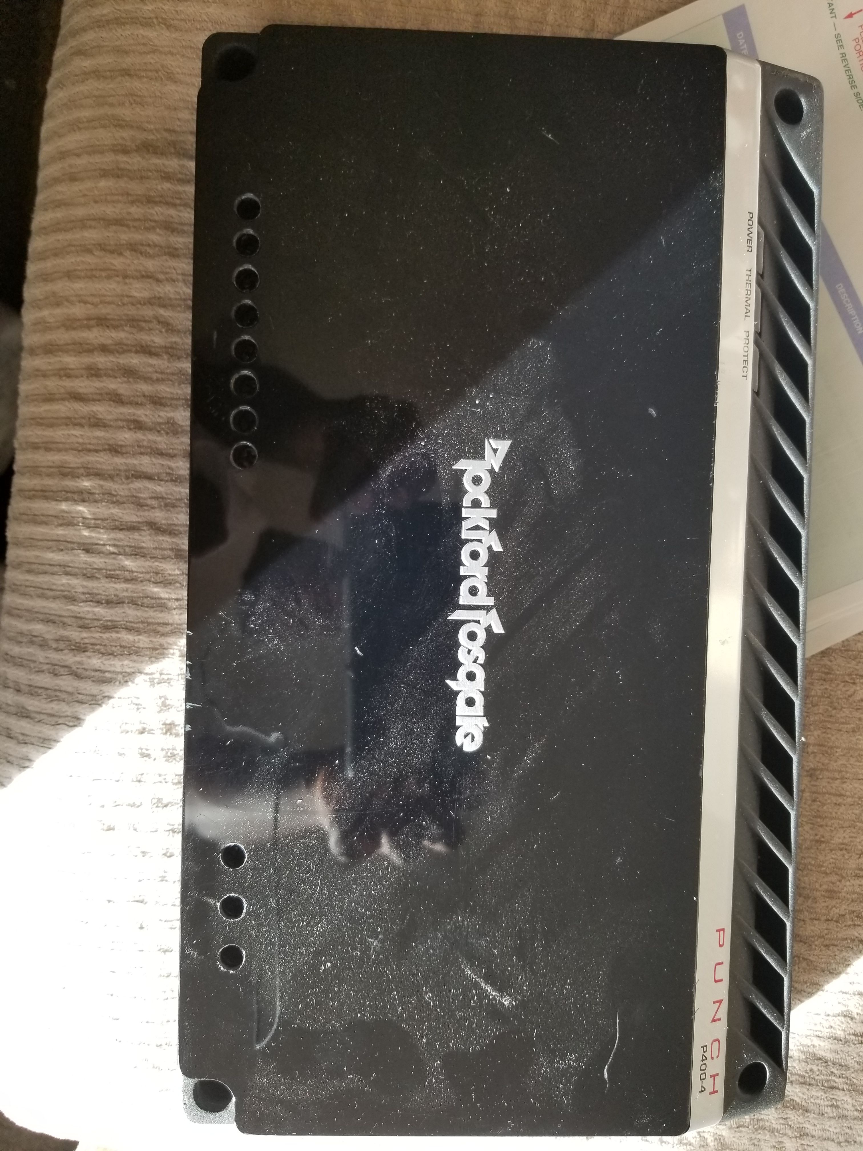 Rockford Fosgate T 400.2 and Punch 400.4