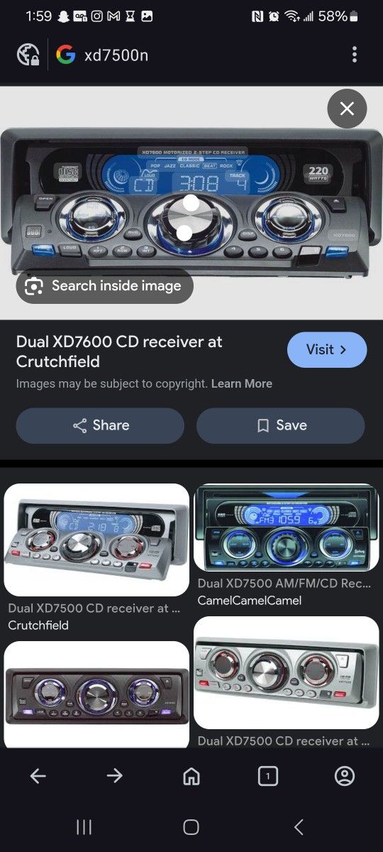 Dual XD7600 CD Receiver – Premium Sound, Classic Style!
Bought For $230 (See Last Image)
