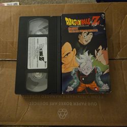 Dragon Ball Z VHS Tape "Babidi - The Dark Prince Returns"