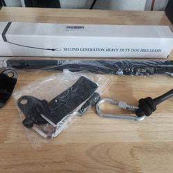 Heavt Duty Bike Dog Leash Set 