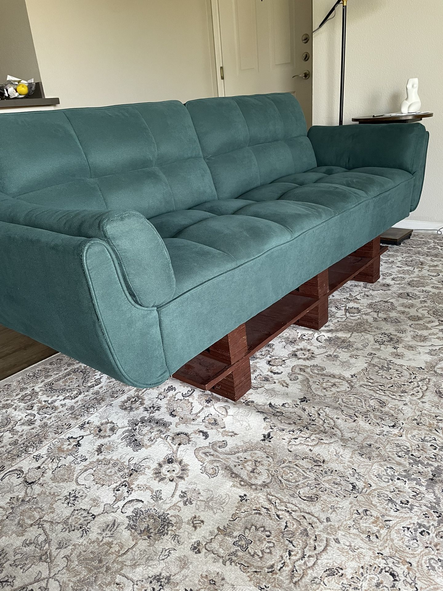 Green futon