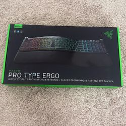 Razer Pro Type Ergo Ergonomic Keyboard 