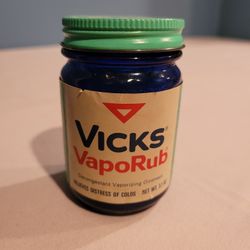 Vintage Vicks Vaporub Jar 