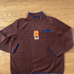 NWT 32 degrees men’s 1/4 snap pullover Size XXL