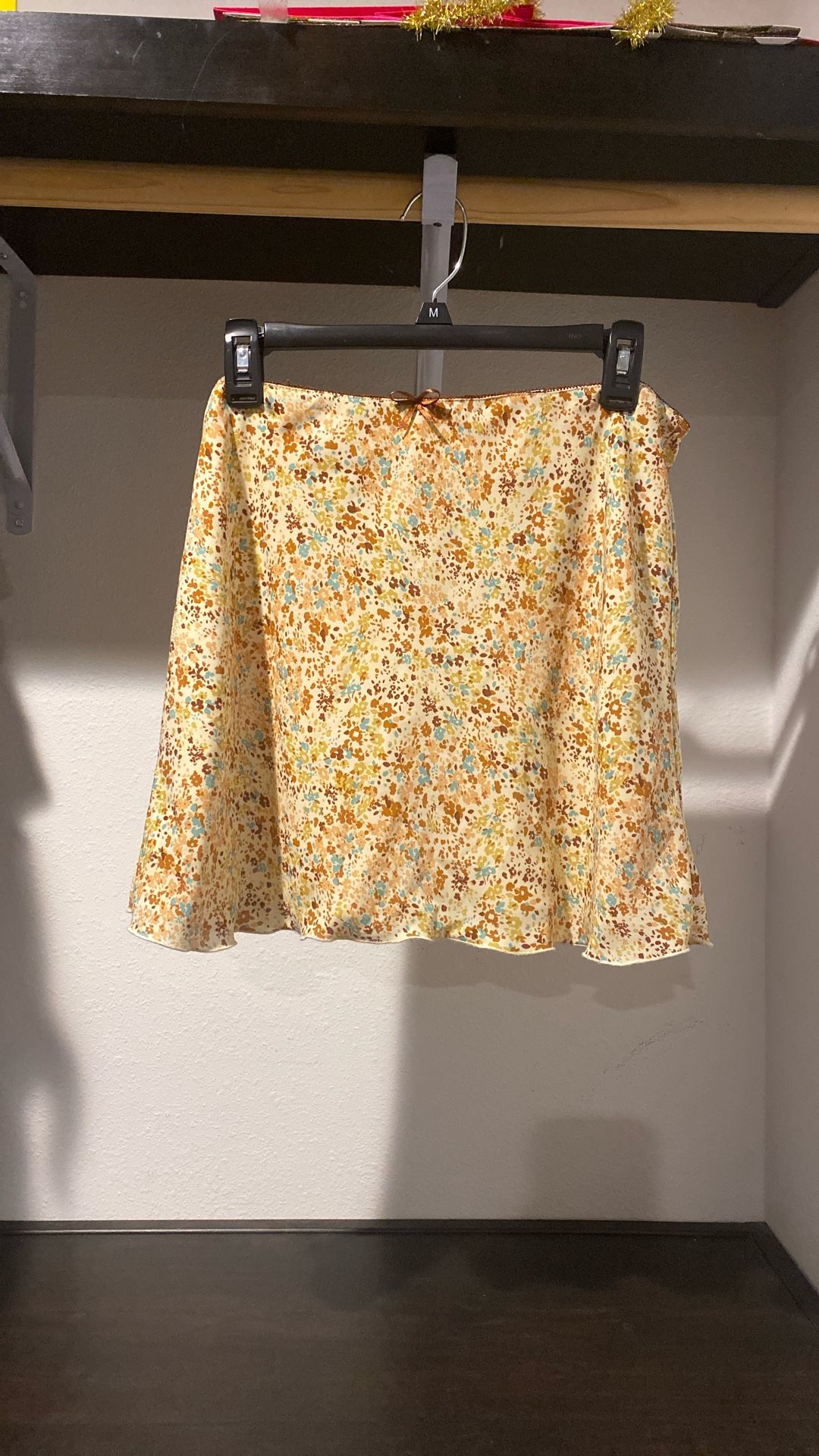 Multi Colored Flowered Skirt