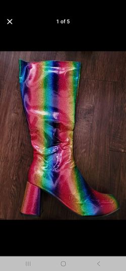 Rainbow Boots