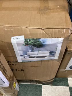 Outdoor Patio Sofa in Box