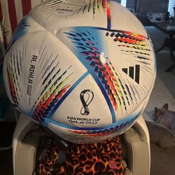 Huge Wold Cup Real Soccer Ball From 2022 Qatar