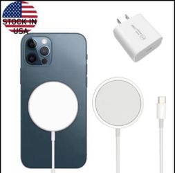 Magnetic Wireless Charger With 20w Power Adapter