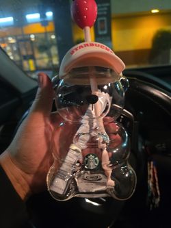 Starbucks bear cup pink summer