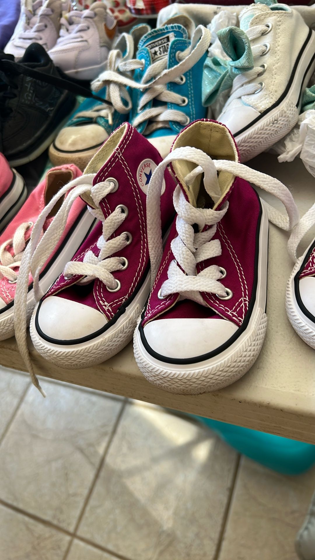 New Converse Size 5c