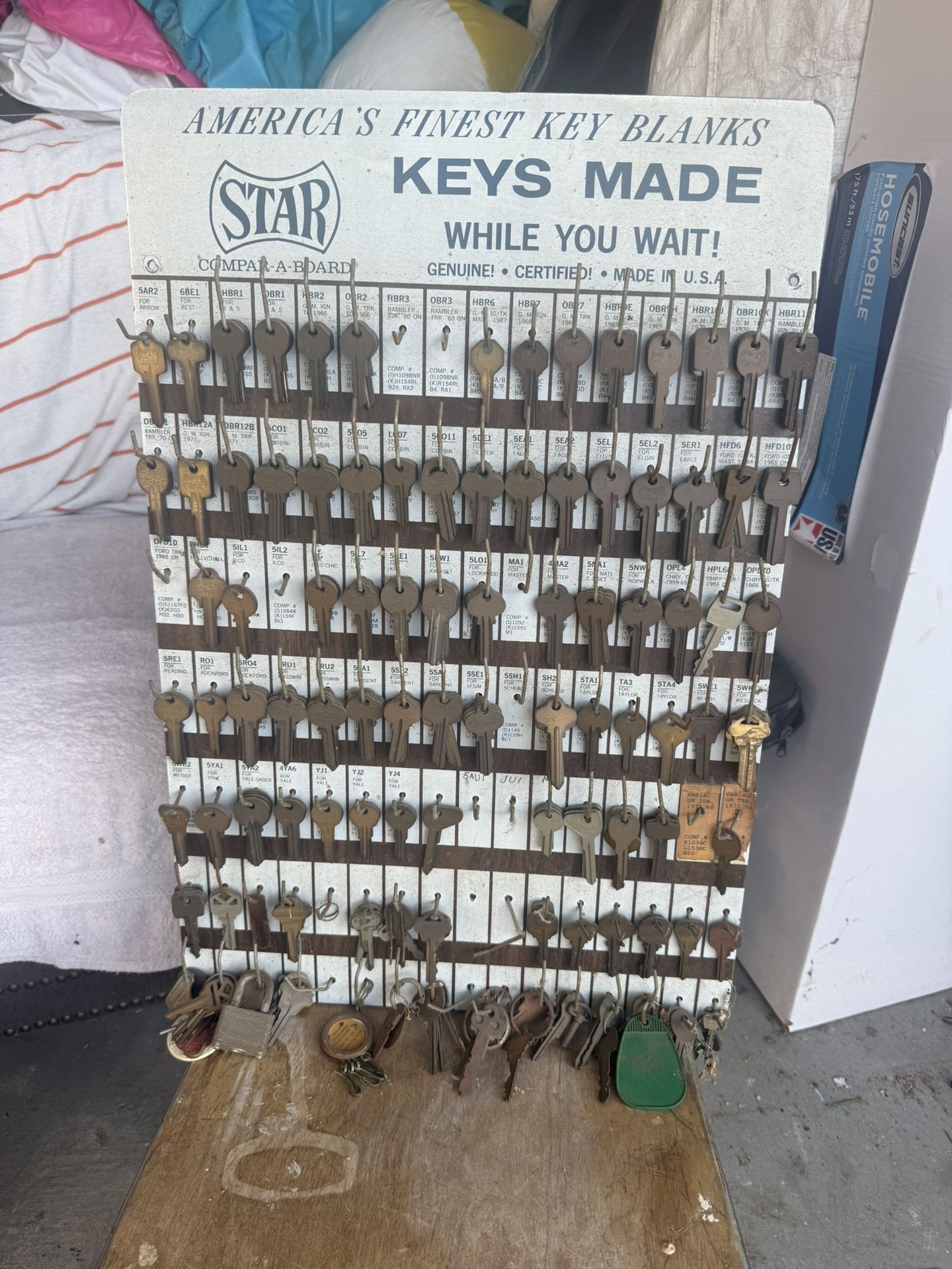 STAR key Board. Antique