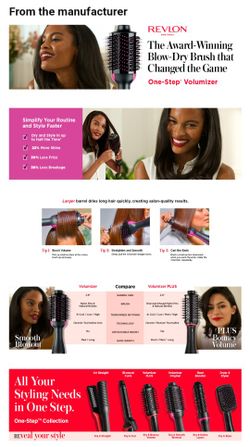 One-step Volumizer Hot Air Brush