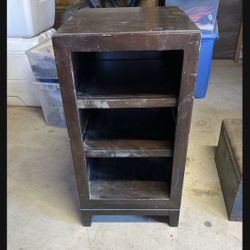 End Table And Bookcase
