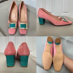 Vintage Pink Heels Size 39