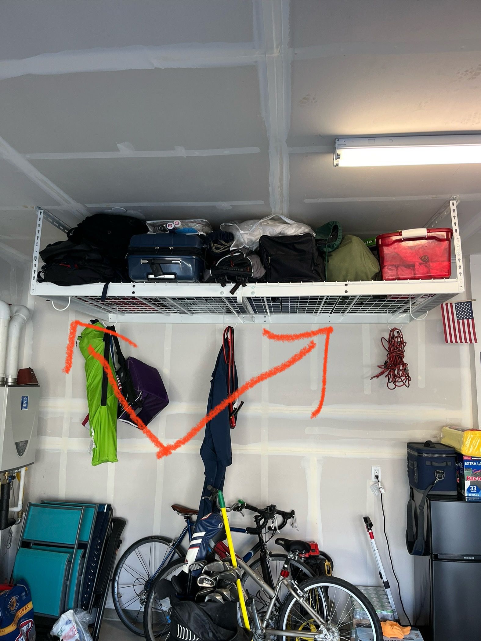 SafeRacks - Garage Overhead Storage Rack