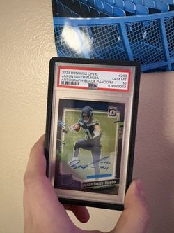2023 Donruss Optic Jaxon Smith-Njigba Black Pandora Auto Psa 10