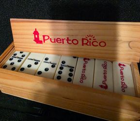 Dominoes from Puerto Rico