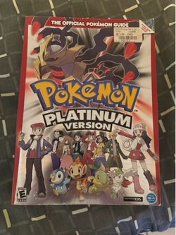 Pokemon Platinum Guide No inserts