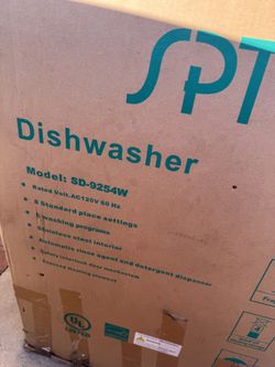 SPT  SD-9254W 18” White Dishwasher “NEW”
