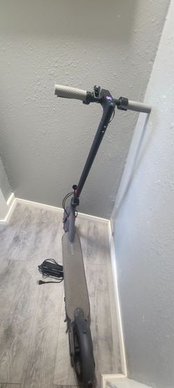 Scooter with charger