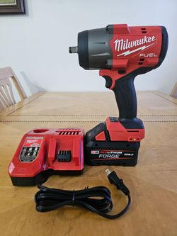Milwaukee M18 Fuel 1/2’ lmpact Wrench #(2967-20) Comes with 8.0 BATTERY RAPID CHARGER NEVER USED BRAND NEW  IF THE AD IS UP IT IS AVAILABLE MIRAMAR