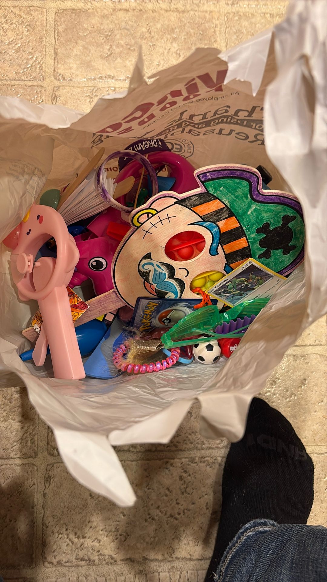 Bag Of Children’s Toys For Free